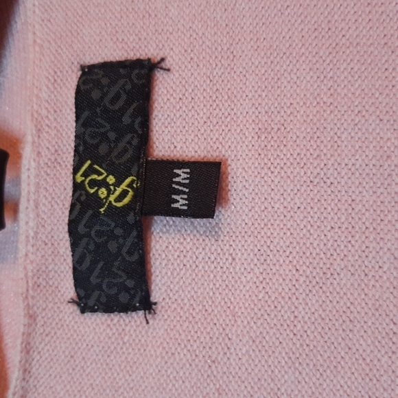 G21 Pink Cardigan 17 - Picture 3 of 7